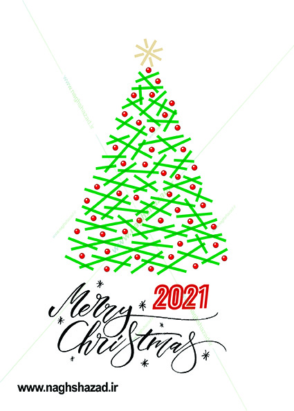 چاپ کارت تبریک کریسمس 2021